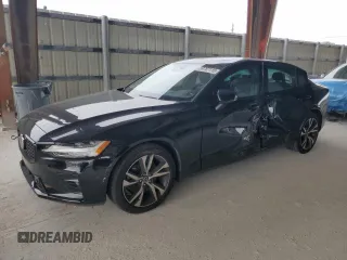 2024 Volvo S60 Core Dark Theme with VIN 7JRL12FK5RG291468, listed as a Copart auction lot 59787115 with 7,388 mi miles and Salvage title. Bid and sale history available at DreamBid. Image 1.