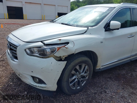 2015 Infiniti QX60 with VIN 5N1AL0MNXFC547099, listed as a IAAI auction lot 42104864 with 128,834 mi miles and . Bid and sale history available at DreamBid. Image 6.