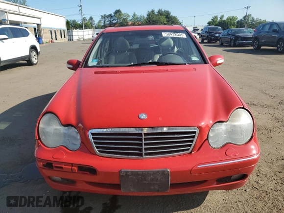 2002 Mercedes-Benz C 230/260/280/320 z VIN WDBRF64JX2F151681, wystawiony jako Copart lot #58432005 z przebiegiem 106 462 mil mil oraz Szkoda całkowita • Salvage title. Historia ofert i sprzedaży dostępna na DreamBid. Obrazek 5.