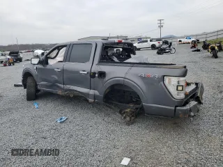 2021 Ford F-150 XL with VIN 1FTFW1E50MFB09712, listed as a Copart auction lot 49047675 with 0 mi miles and Salvage Title. Bid and sale history available at carsss.com. Image 2.