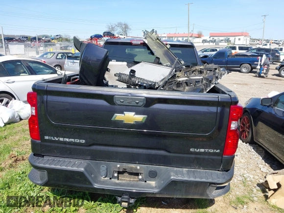 2023 Chevrolet Silverado 1500 Custom with VIN 3GCPDBEK8PG173683, listed as a IAAI auction lot 41985610 with Not Provided miles and . Bid and sale history available at DreamBid. Image 16.