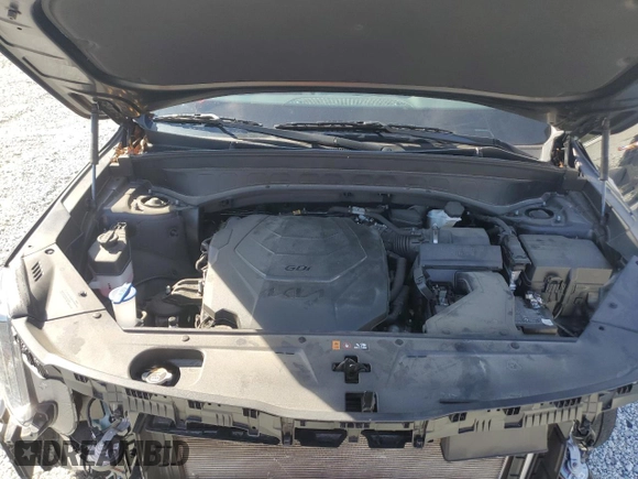 2023 Kia Telluride S with VIN 5XYP6DGC5PG354220, listed as a Copart auction lot 49567635 with 25,571 mi miles and Salvage Title. Bid and sale history available at DreamBid. Image 12.
