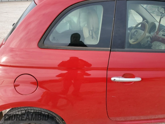 2014 FIAT 500 Pop with VIN 3C3CFFAR1ET252852, listed as a Copart auction lot 48021325 with 110,402 mi miles and Salvage Title. Bid and sale history available at carsss.com. Image 10.