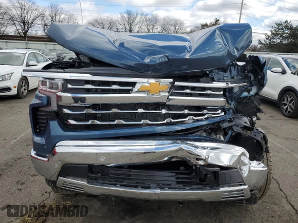 2024 Chevrolet Silverado 1500 LTZ with VIN 1GCUDGEL8RZ150125, listed as a Copart auction lot 48212905 with Not Provided miles and Salvage Title. Bid and sale history available at DreamBid. Image 5.