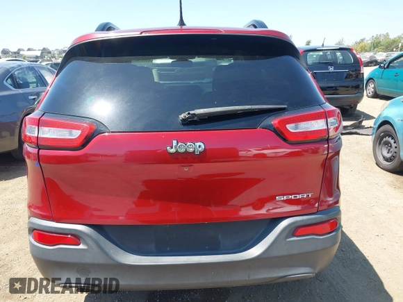 2016 Jeep Cherokee Sport with VIN 1C4PJLAB5GW281944, listed as a IAAI auction lot 42627685 with 117,954 mi miles and . Bid and sale history available at DreamBid. Image 16.
