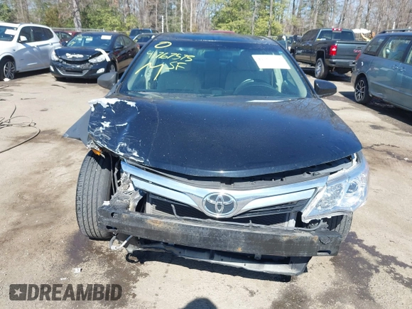 2013 Toyota Camry L with VIN 4T4BF1FK6DR334975, listed as a IAAI auction lot 41767573 with 165,026 mi miles. Bid and sale history available at carsss.com. Image 13.