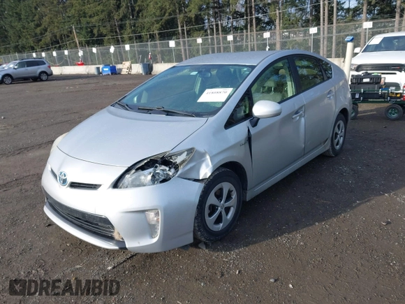 2013 Toyota Prius One with VIN JTDKN3DU6D5603472, listed as a IAAI auction lot 41808870 with 213,784 mi miles. Bid and sale history available at carsss.com. Image 20.