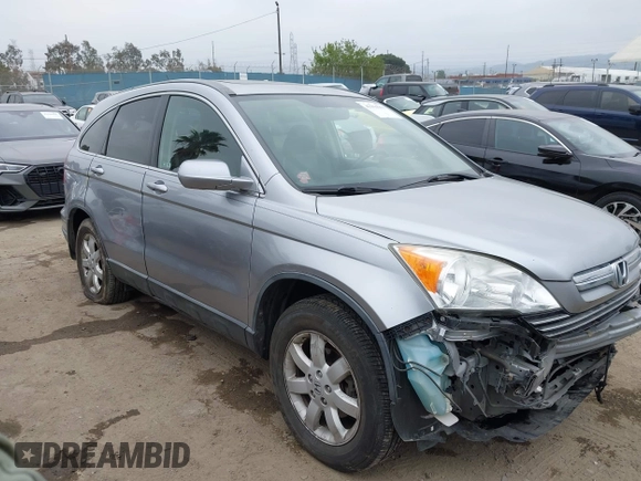 2007 Honda CR-V EX-L with VIN JHLRE38757C066468, listed as a IAAI auction lot 42104963 with 87,662 mi miles and . Bid and sale history available at carsss.com. Image 1.