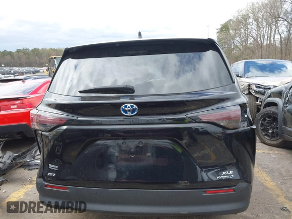 2023 Toyota Sienna XLE z VIN 5TDYSKFC8PS074090, wystawiony jako IAAI lot #41850368 z przebiegiem 44 057 mil mil oraz . Historia ofert i sprzedaży dostępna na DreamBid. Obrazek 16.