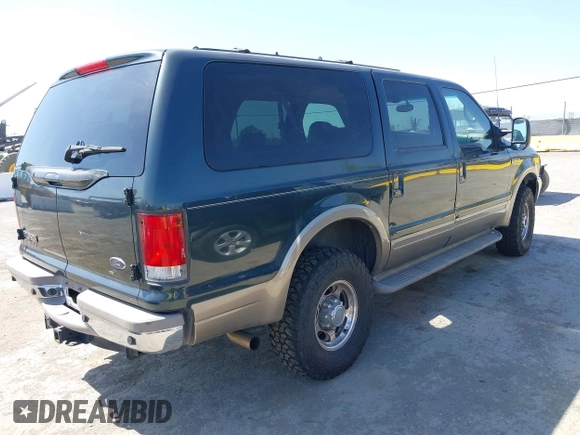 2001 Ford Excursion Limited z VIN 1FMNU43S41EA40094, wystawiony jako IAAI lot #42203605 z przebiegiem 113 220 mil mil oraz . Historia ofert i sprzedaży dostępna na DreamBid. Obrazek 4.
