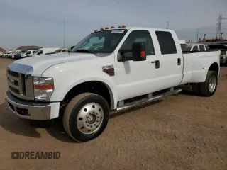 2008 Ford F-450 XL with VIN 1FTXW43R28EC30667, listed as a Copart auction lot 82930884 with 172,384 mi miles and Clean Title. Bid and sale history available at carsss.com. Image 1.