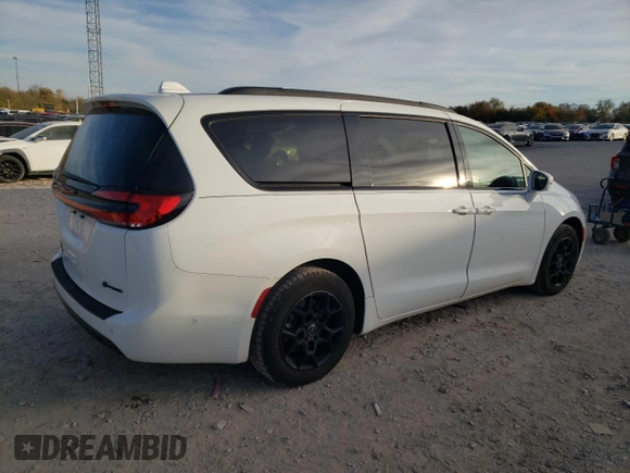 2021 Chrysler Pacifica Hybrid Limited z VIN 2C4RC1S77MR517953, wystawiony jako Copart lot #78504754 z przebiegiem 41 716 mil mil oraz Szkoda całkowita • Salvage title. Historia ofert i sprzedaży dostępna na DreamBid. Obrazek 3.