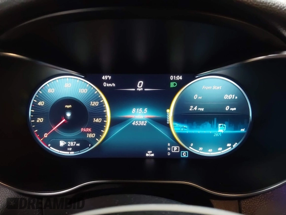 2021 Mercedes-Benz C 300 z VIN W1KWF8EBXMR637714, wystawiony jako IAAI lot #41346253 z przebiegiem 45 382 mil mil oraz . Historia ofert i sprzedaży dostępna na DreamBid. Obrazek 7.