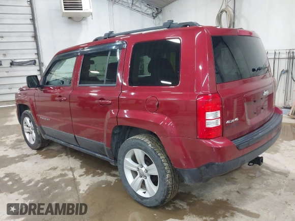 2017 Jeep Patriot High Altitude with VIN 1C4NJRFB1HD159078, listed as a IAAI auction lot 41998941 with 102,194 mi miles. Bid and sale history available at carsss.com. Image 3.