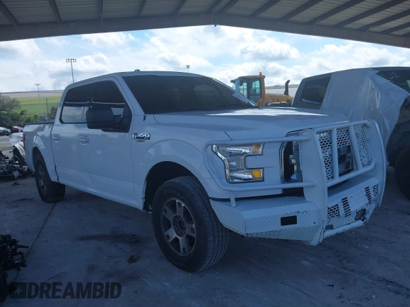 2017 Ford F-150 XL с VIN 1FTEW1CG2HKD75097, выставлен на аукционе IAAI как лот 40341326 с пробегом 127 337 миль миль и . История ставок и продаж доступна на DreamBid. Изображение 1.