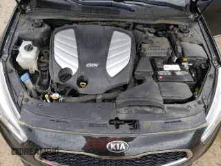 2015 Kia Cadenza Premium with VIN KNALN4D79F5172906, listed as a Copart auction lot 55806954 with 119,588 mi miles and Salvage Title. Bid and sale history available at carsss.com. Image 11.