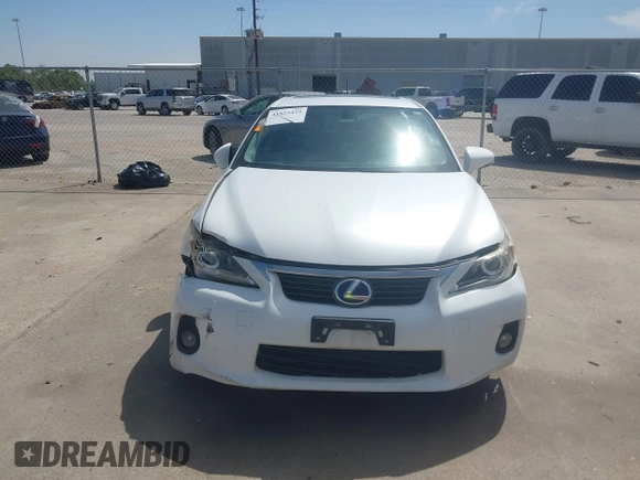 2012 Lexus CT CT 200h with VIN JTHKD5BH6C2094938, listed as a IAAI auction lot 41823429 with 164,485 mi miles and . Bid and sale history available at carsss.com. Image 12.