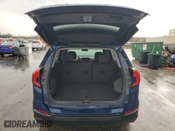 2023 GMC Terrain SLE with VIN 3GKALMEG3PL168645, listed as a Copart auction lot 45819015 with 24,257 mi miles and Salvage Title. Bid and sale history available at DreamBid. Image 6.