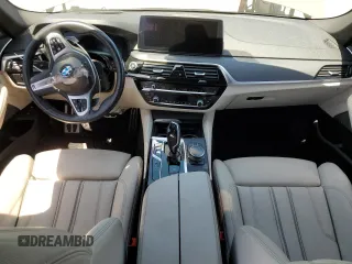 2021 BMW 5 Series 530e with VIN WBA13AG01MCG48152, listed as a Copart auction lot 57289354 with Not Provided miles and Salvage Title. Bid and sale history available at carsss.com. Image 8.