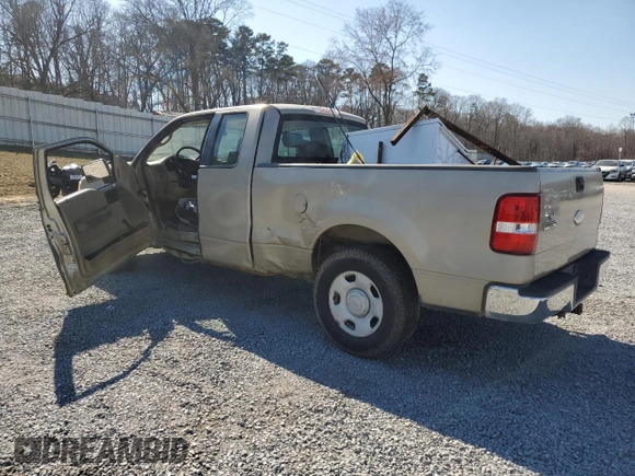 2007 Ford F-150 STX with VIN 1FTRX12W17NA57024, listed as a Copart auction lot 46492695 with Not Provided miles and Salvage Title. Bid and sale history available at carsss.com. Image 2.