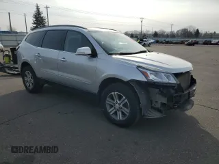 2017 Chevrolet Traverse LT with VIN 1GNKVGKDXHJ236705, listed as a Copart auction lot 41686105 with Not Provided miles and Non Repairable. Bid and sale history available at DreamBid. Image 4.