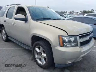 2007 Chevrolet Tahoe LT with VIN 1GNFC13097R266701, listed as a IAAI auction lot 42784507 with 162,828 mi miles and . Bid and sale history available at DreamBid. Image 1.