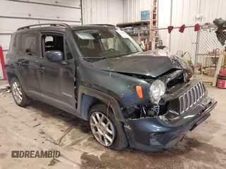 2020 Jeep Renegade Latitude z VIN ZACNJBBB0LPL29886, wystawiony jako IAAI lot #41499830 z przebiegiem 61 029 mil mil oraz . Historia ofert i sprzedaży dostępna na DreamBid. Obrazek 1.