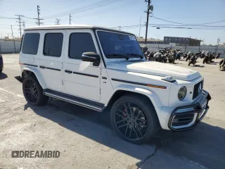 2020 Mercedes-Benz G 63 AMG with VIN WDCYC7HJ9LX336882, listed as a Copart auction lot 69331624 with Not Provided miles and Salvage Title. Bid and sale history available at DreamBid. Image 4.