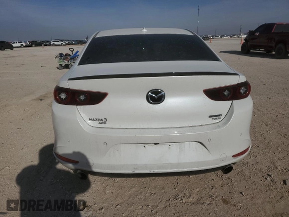 2024 Mazda 3 Premium Plus with VIN 3MZBPBEY3RM407459, listed as a Copart auction lot 47010515 with 9,534 mi miles and Salvage Title. Bid and sale history available at carsss.com. Image 6.