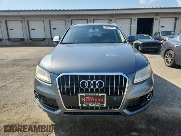 2013 Audi Q5 Premium Plus with VIN WA1LFAFP2DA019939, listed as a Copart auction lot 60431445 with 159,641 mi miles and Salvage title. Bid and sale history available at DreamBid. Image 5.