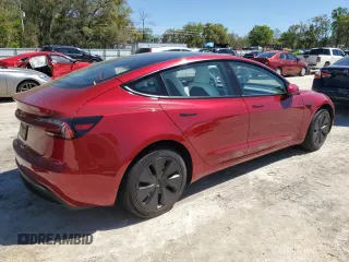 2024 Tesla Model 3 with VIN 5YJ3E1EA7RF864841, listed as a Copart auction lot 49467815 with 0 mi miles and Salvage Title. Bid and sale history available at carsss.com. Image 3.