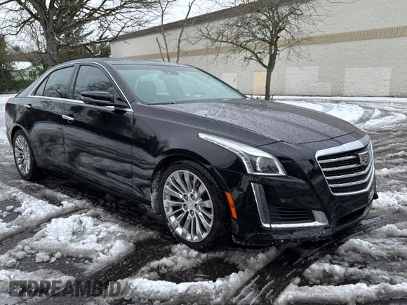 2016 Cadillac CTS Sedan Luxury Collection RWD with VIN 1G6AR5SX3G0119966, listed as a Copart auction lot 45776435 with 75,482 mi miles and Salvage Title. Bid and sale history available at carsss.com. Image 1.