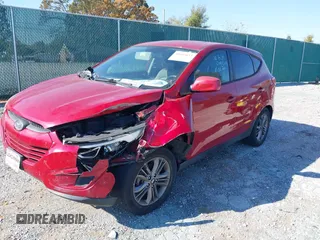 2015 Hyundai Tucson GLS with VIN KM8JT3AF9FU111854, listed as a IAAI auction lot 40669653 with 131,129 mi miles and . Bid and sale history available at DreamBid. Image 22.