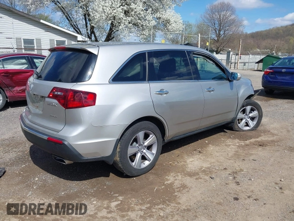 2013 Acura MDX with VIN 2HNYD2H27DH514352, listed as a IAAI auction lot 41984145 with 150,816 mi miles. Bid and sale history available at carsss.com. Image 4.