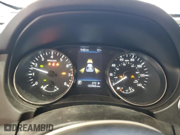 2020 Nissan Rogue S with VIN JN8AT2MT8LW038769, listed as a Copart auction lot 48739085 with 125,966 mi miles and Clean Title. Bid and sale history available at carsss.com. Image 9.