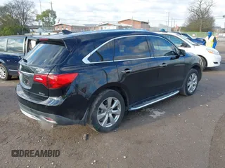 2014 Acura MDX Advance with VIN 5FRYD4H85EB037562, listed as a IAAI auction lot 40859466 with 140,257 mi miles and . Bid and sale history available at carsss.com. Image 4.