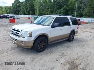 2013 Ford Expedition XLT with VIN 1FMJU1H51DEF14975, listed as a IAAI auction lot 42780599 with 195,174 mi miles and . Bid and sale history available at DreamBid. Image 2.