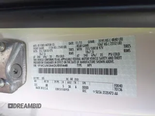 2016 Ford Escape SE with VIN 1FMCU9G94GUB55448, listed as a IAAI auction lot 41854864 with 153,457 mi miles. Bid and sale history available at carsss.com. Image 9.
