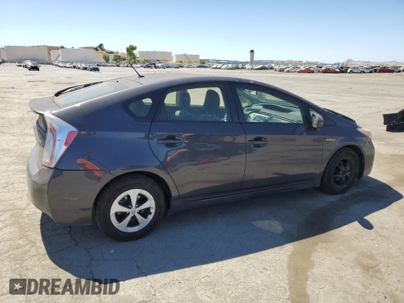 2014 Toyota Prius Four with VIN JTDKN3DUXE1766733, listed as a Copart auction lot 61603165 with 113,390 mi miles and Salvage title. Bid and sale history available at DreamBid. Image 3.