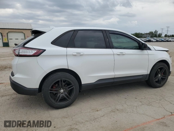2015 Ford Edge SE with VIN 2FMTK4G81FBB74592, listed as a Copart auction lot 56417845 with 113,084 mi miles and Salvage title. Bid and sale history available at DreamBid. Image 3.