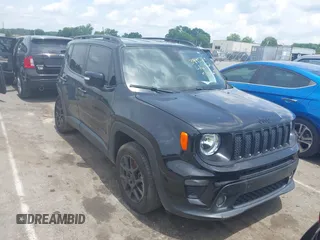 2020 Jeep Renegade Latitude with VIN ZACNJABB8LPL16362, listed as a IAAI auction lot 42522918 with 59,387 mi miles and . Bid and sale history available at DreamBid. Image 1.