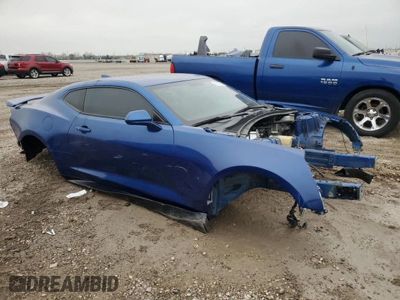 2018 Chevrolet Camaro ZL1 with VIN 1G1FK1R65J0160306, listed as a Copart auction lot 45233055 with Not Provided miles and Salvage Title. Bid and sale history available at DreamBid. Image 4.
