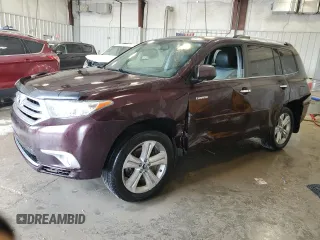 2013 Toyota Highlander Limited z VIN 5TDDK3EH1DS183259, wystawiony jako Copart lot #58534275 z przebiegiem 179 392 mil mil oraz Nie do naprawy • Non repairable. Historia ofert i sprzedaży dostępna na DreamBid. Obrazek 1.