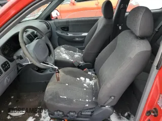 2005 Hyundai Accent GLS with VIN KMHCG35C85U323172, listed as a Copart auction lot 43564385 with 192,684 mi miles and Clean Title. Bid and sale history available at carsss.com. Image 7.