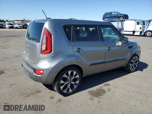 2013 Kia Soul ! with VIN KNDJT2A61D7561976, listed as a Copart auction lot 50778805 with 87,082 mi miles and Salvage Title. Bid and sale history available at carsss.com. Image 3.