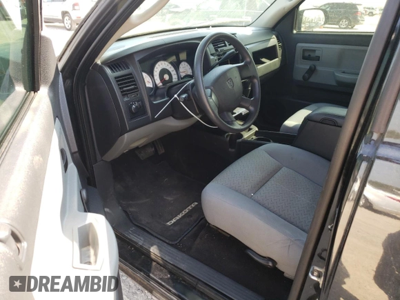 2008 Dodge Dakota ST with VIN 1D7HE22K78S539560, listed as a Copart auction lot 45878974 with 122,416 mi miles and Salvage Title. Bid and sale history available at carsss.com. Image 8.