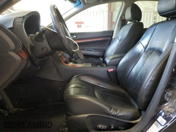 2007 Infiniti G35 G35x with VIN JNKBV61F97M801169, listed as a Copart auction lot 49737244 with 160,391 mi miles and Clean Title. Bid and sale history available at DreamBid. Image 7.