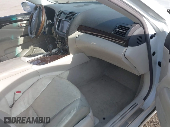 2009 Lexus LS 460 z VIN JTHBL46F195087473, wystawiony jako IAAI lot #42107317 z przebiegiem 183 264 mil mil oraz . Historia ofert i sprzedaży dostępna na DreamBid. Obrazek 5.