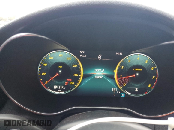 2020 Mercedes-Benz C 300 с VIN WDDWJ8DB7LF942331, выставлен на аукционе Copart как лот 46674995 с пробегом 26 267 миль миль и Списание • Salvage title. История ставок и продаж доступна на DreamBid. Изображение 9.