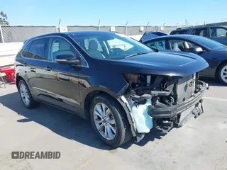 2019 Ford Edge Titanium z VIN 2FMPK4K99KBB76439, wystawiony jako IAAI lot #42065848 z przebiegiem 31 448 mil mil oraz . Historia ofert i sprzedaży dostępna na DreamBid. Obrazek 1.